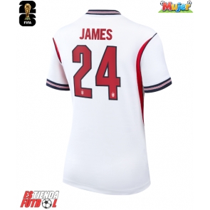 Inglaterra Reece James #24 Primera Equipación Mujer Mundial 2026 Manga Corta